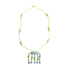 Sautoir "Amulette Vert Péridot"